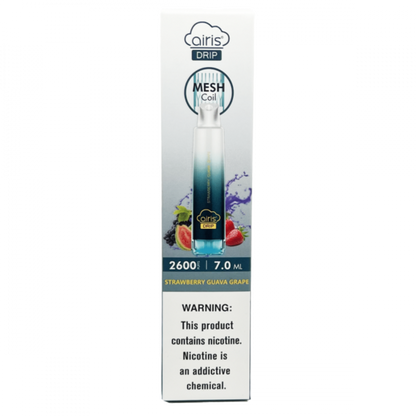 Best Deal Airis Drip 2600 Puffs Disposable Vape - Strawberry Guava