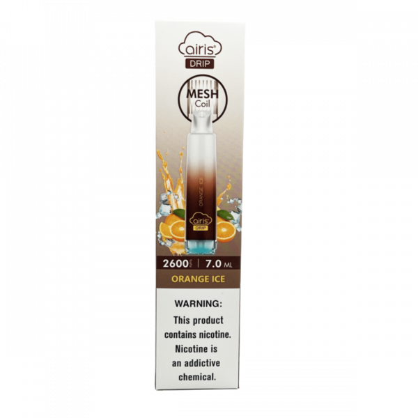 Best Deal Airis Drip 2600 Puffs Disposable Vape - Orange Mango