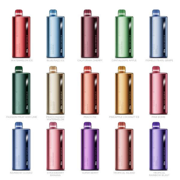 Funky Republic Ti7000 Disposable Vape-10-Pack Best Flavors