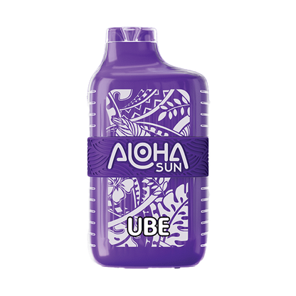 Aloha Sun 7000 Puffs Vape Disposable 15mL Best Flavor Ube