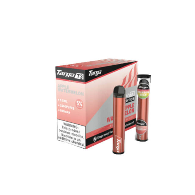 Targa T3 Single Disposable Vape 5mL Best Flavor Apple Watermelon