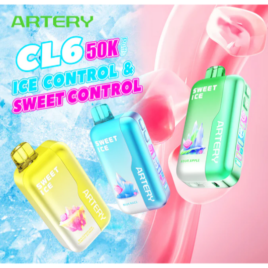 Best Flavors Artery CL6 50,000 Puffs Single Disposable