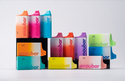 ENOUBAR Compak V2 Rechargeable Disposable Vape Device 6000 Puffs 10-Pack Best Flavors