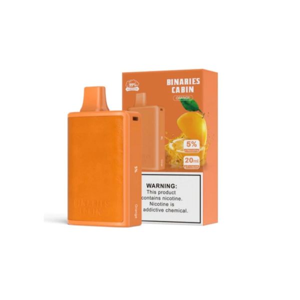 Best Deal HorizonTech Binaries Cabin 10000 Puffs Disposable Vape 20mL Orange