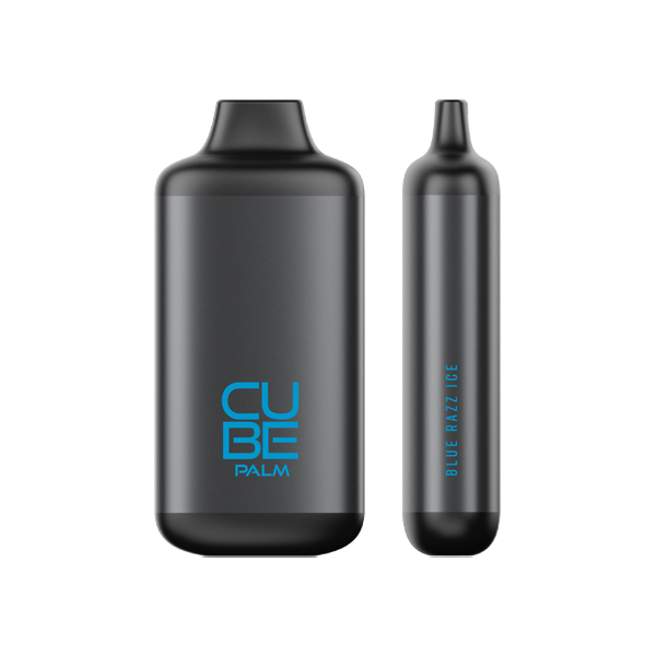 CUBE PALM 5000 Puffs Disposable Vape 15mL Best Flavor Blue Razz Ice