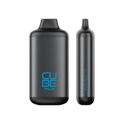 CUBE PALM 5000 Puffs Disposable Vape 15mL Best Flavor Blue Razz Ice