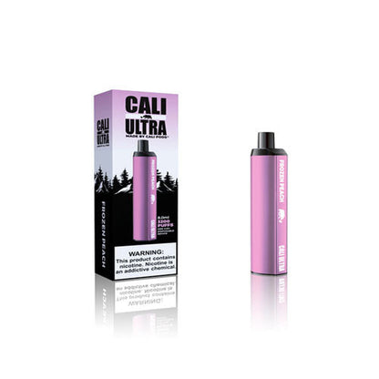Cali Ultra Disposable 6 Pack 8mL Best Flavor Frozen Peach
