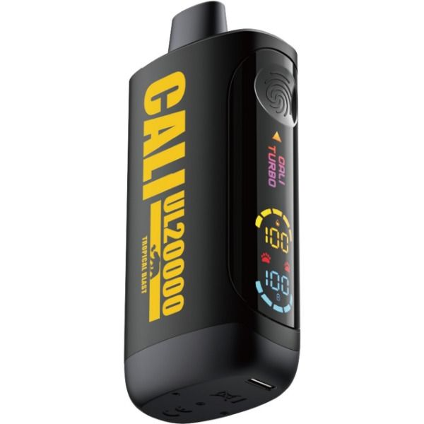 Best Deal Cali UL20000 Black Series Disposable Vape 20mL - Tropical Blast