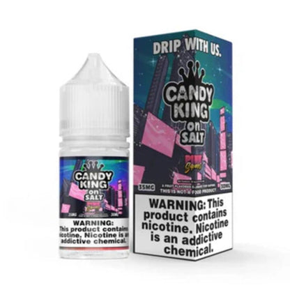 Best Flavor Candy King Salt Vape Juice 30mL - Pink Squares