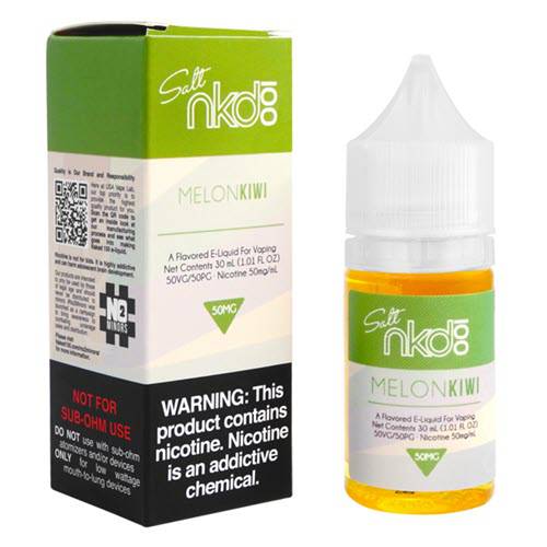 Nkd 100  Salt E-Liquid - Melon Kiwi - 30ml
