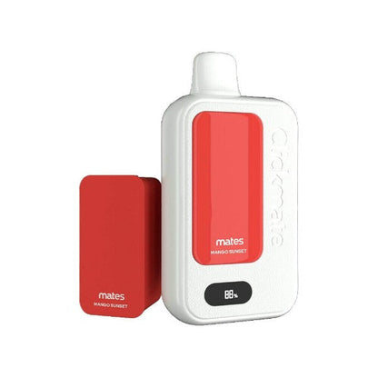Best Deal 7Daze Clickmate 2% Disposable Starter Kit 15000 Puffs - Mango Sunset