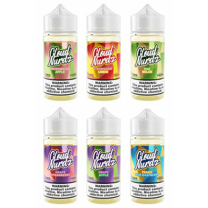 Cloud Nurdz TFN 100mL Vape Juice Best Flavors