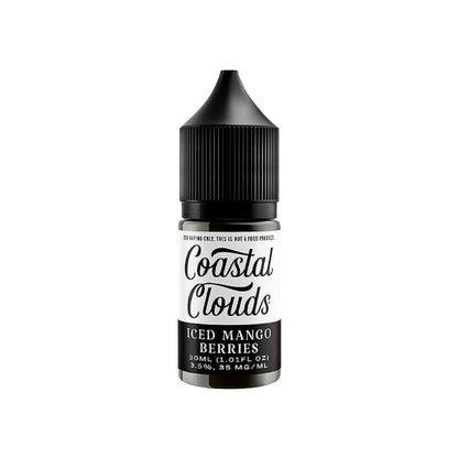 Coastal Clouds Salt 30ML Vape Juice Best Flavor Iced Mango Berries