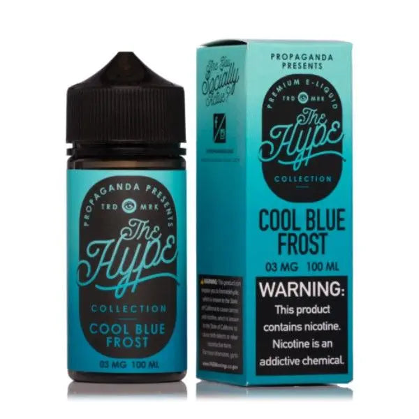 Best Deal Hype E-Liquid Vape Juice by Propaganda 100mL -  Cool Blue Frost 