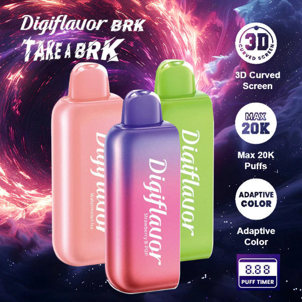 Best Flavors Digiflavor BRK 20,000 Puffs Disposable Pod