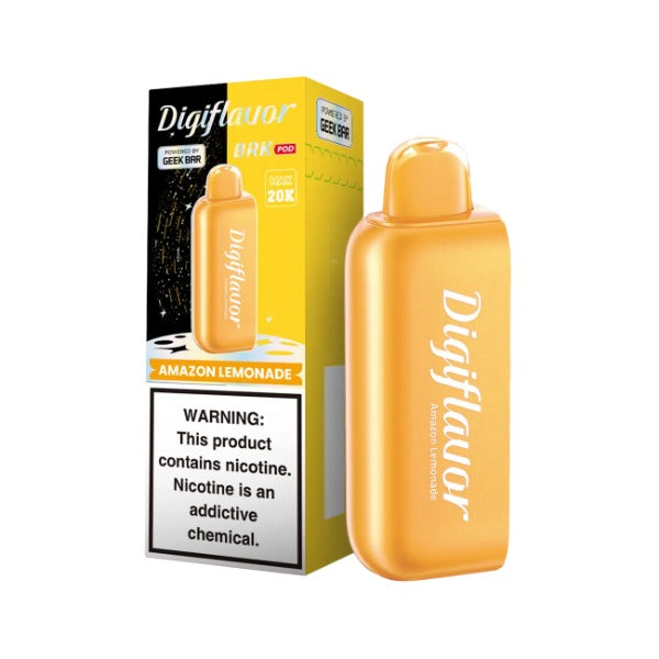 Best Deal Digiflavor BRK 20,000 Puffs Disposable Pod - Amazon Lemonade
