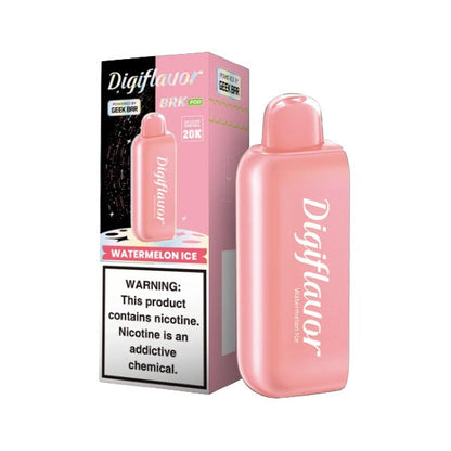 Best Deal Digiflavor BRK 20,000 Puffs Disposable Pod - Watermelon Ice