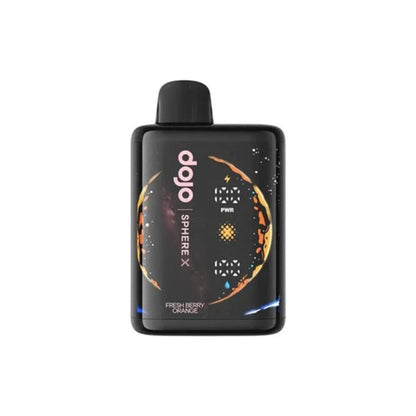 Best Deal DOJO Sphere X by Vaporesso 40,000 Puffs Disposable - Fresh Berry Orange