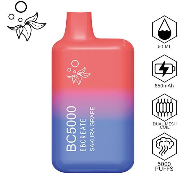 Elf EBCREATE BC5000 Disposable Vape Best Flavor
