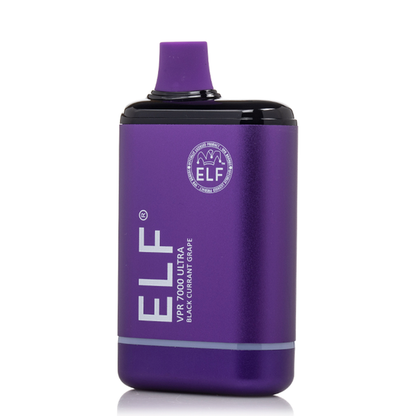 Best Deal ELF VPR Ultra 7000 Puffs Disposable Vape 11mL Black Currant Grape