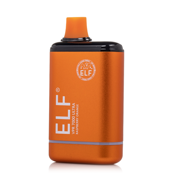 Best Deal ELF VPR Ultra 7000 Puffs Disposable Vape 11mL Raspberry Orange