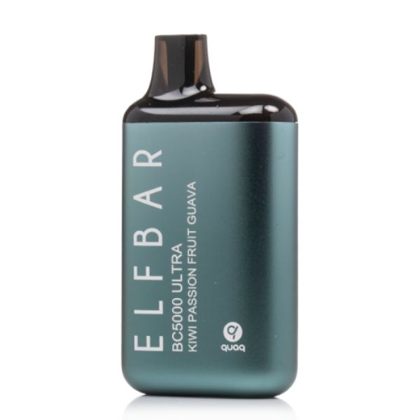 Elf Bar BC5000 Ultra Disposable Vape 13mL Best Flavor Kiwi Passionfruit Guava