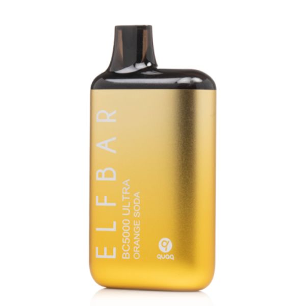 Elf Bar BC5000 Ultra Disposable Vape 13mL Best Flavor Orange Soda