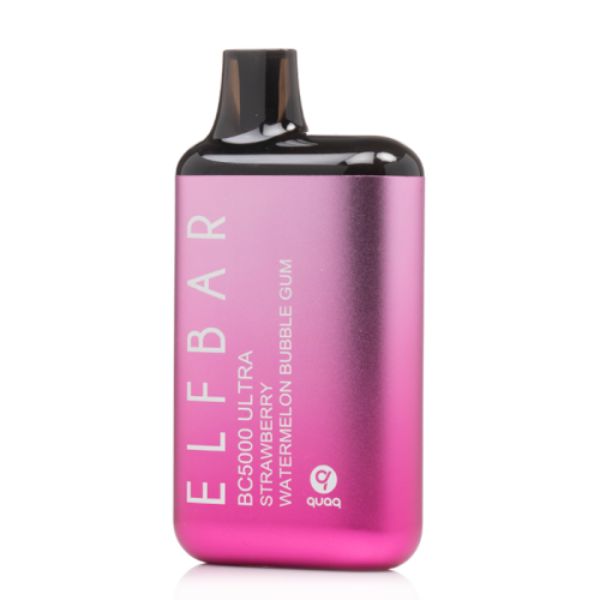 Elf Bar BC5000 Ultra Disposable Vape 13mL Strawberry Watermelon Bubblegum