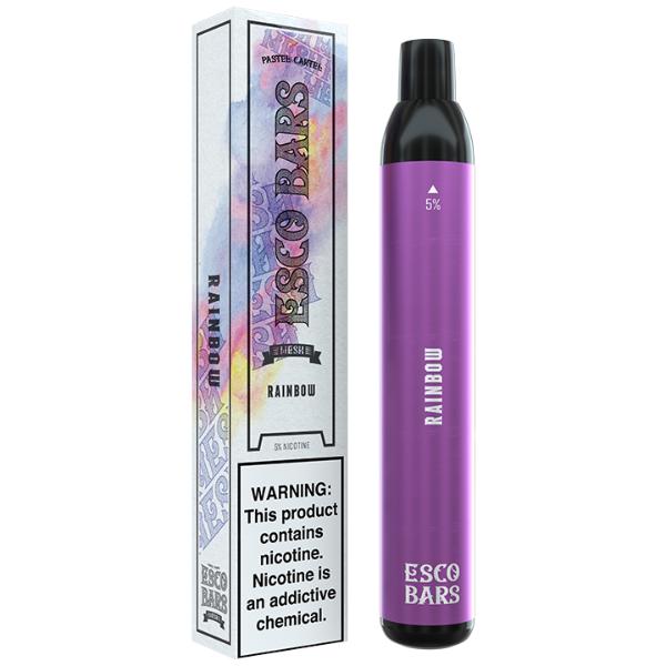 Esco Bars 2500 Puffs Disposable Vape 10 Pack Best Flavor Rainbow