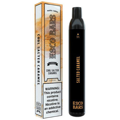Esco Bars 2500 Puffs Disposable Vape 10 Pack Best Flavor Salted Caramel