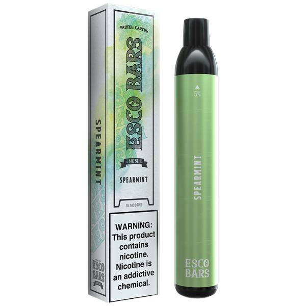 Esco Bars 2500 Puffs Disposable Vape 10 Pack Best Flavor Spearmint