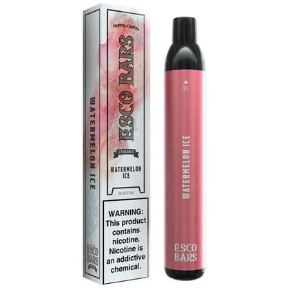 Esco Bars 2500 Puffs Disposable Vape 10 Pack Best Flavor Watermelon Ice