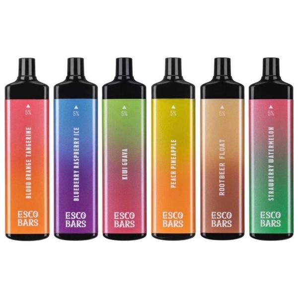 Esco Bars Mega Disposable Vape 10 Pack - Best Flavors!