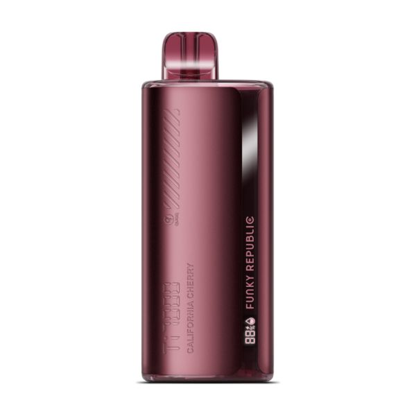 Funky Republic Ti7000 Disposable Vape-10-Pack Best Flavor California Cherry