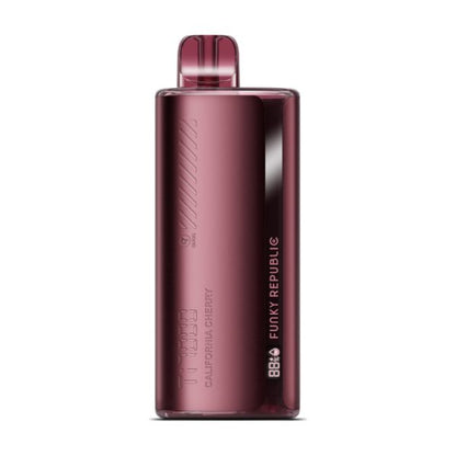 Funky Republic Ti7000 Disposable Vape-10-Pack Best Flavor California Cherry