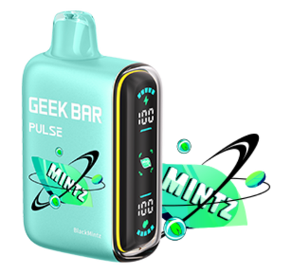 Best Deal Geek Bar Pulse Mintz Edition 15,000 Puffs - Black Mintz