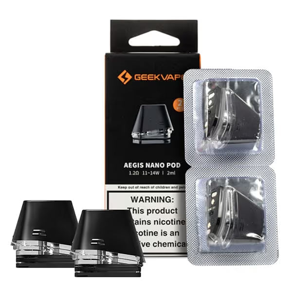GeekVape N (Aegis Nano) Replacement Pod - 2pk