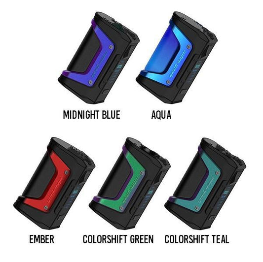 GeekVape Aegis Legend Mod Only (Limited Edition Mag Alloy) Best Colors Midnight Blue Aqua Ember Colorshift Green Colorshift Teal