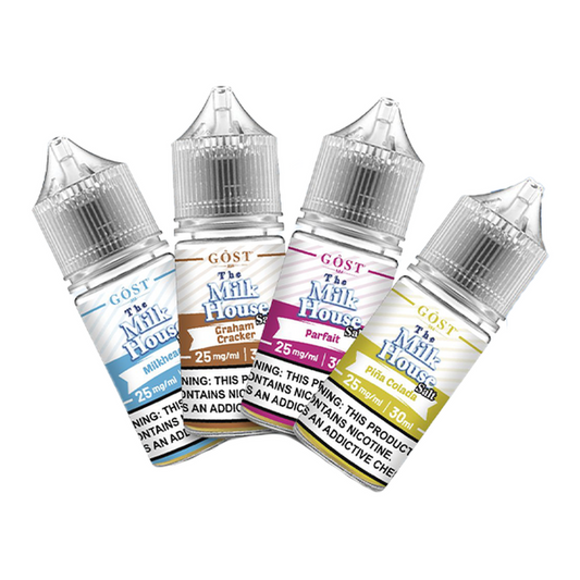 The Milk House Salts 30mL Ejuice Best Flavors
