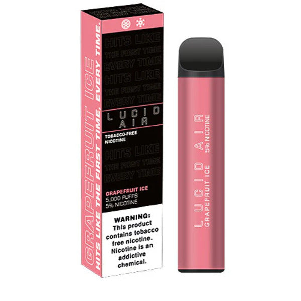 Best Deal Lucid Air Single Disposable Vape - Grapefruit Ice