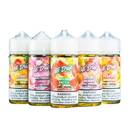 Hi-Drip E-Liquid 100mL Vape Juice Best Flavors 