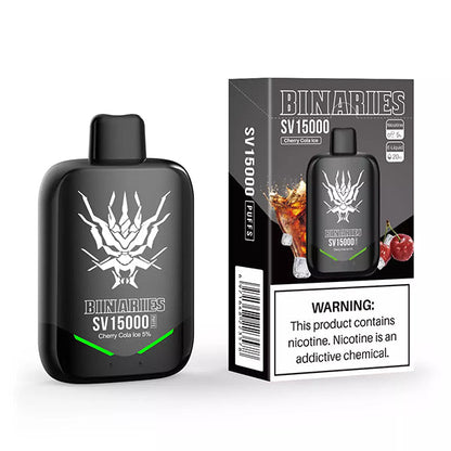 Best Deal Horizon Binaries SV15000 Puffs Recharge Vape 20mL Cherry Cola Ice
