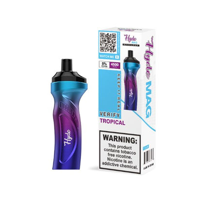 Best Deals Hyde Mag 4500 Puffs Recharge Disposable Vape Tropical