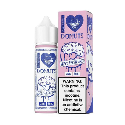 Mad Hatter I Love Donuts 60mL Vape Juice Best Flavor 