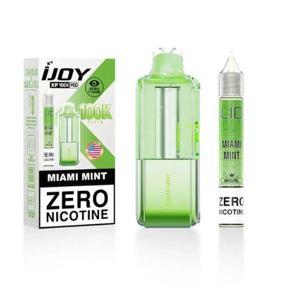 iJoy XP100K Replacement Pods Zero Nicotine