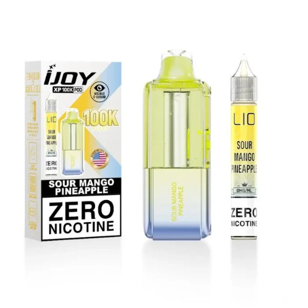 iJoy XP100K Replacement Pods Zero Nicotine