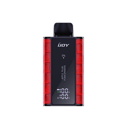 Best Deal IJoy Bar Captain 10000 Disposable Vape 18mL Apple Plum Pomegrante