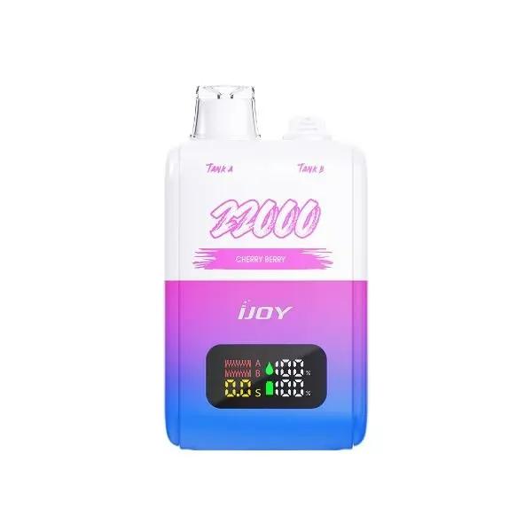 Best Deal iJoy SD22000 Rechargeable Vape-Single Disposable Cherry Berry