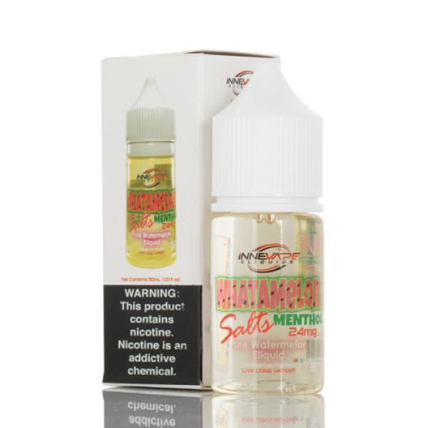Innevape Salt 30mL Vape Juice Best Flavor Whatamelon Menthol