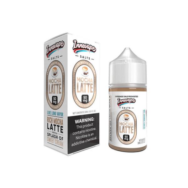 Innevape Salt 30mL Vape Juice Best Flavor Mocha Latte